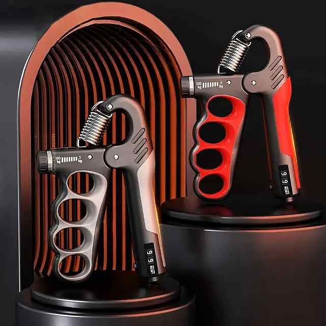 Еспандер регульований від 5 до 100 кг для тренування рук, зап'ясть та пальців. Професійний інструмент. Міцний. З лічильником. - 3 фото товару