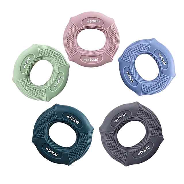 Еспандер силіконовий 70-80LB | Зміцнення пальців та зап'ястя | Руки, терапія, фітнес - 1 фото товару