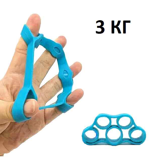 Силіконовий еспандер для кистей та пальців, зміцнення м'язів передпліччя