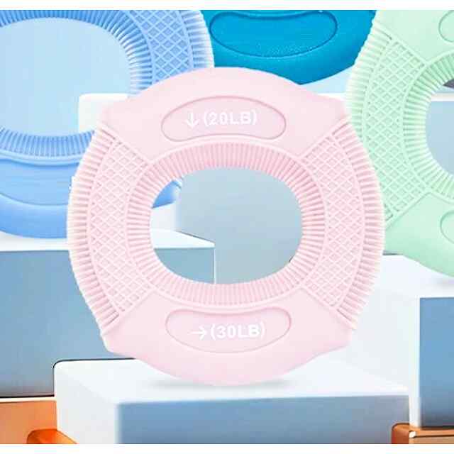 Еспандер силіконовий рожевий 20-30LB – для рук і зап'ясть - 0 фото товару