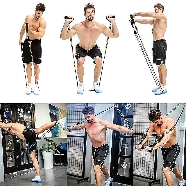 Еспандери Fit 11в1 | Гумові стрічки   аксесуари | Фітнес у Домашніх Умовах - 3 фото товару