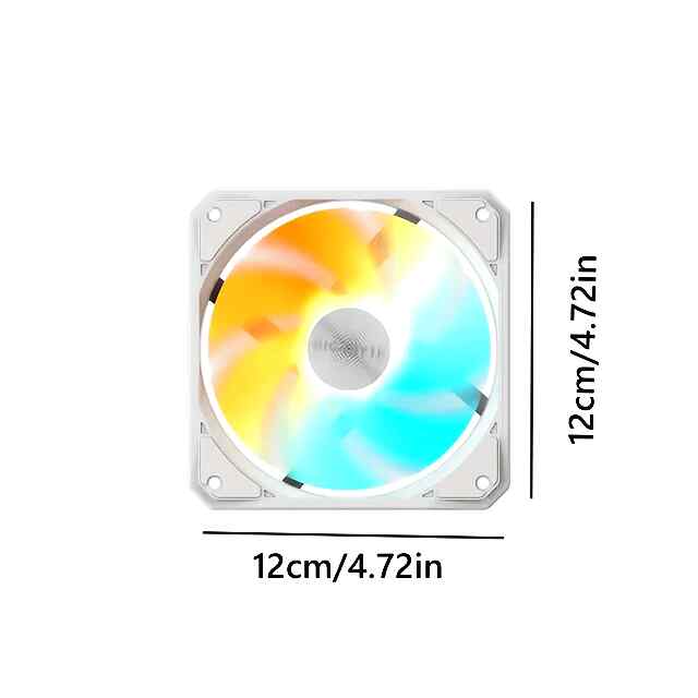 GIGABYTE EZ CHAIN FAN 120 ICE ARGB — Ланцюговий вентилятор 120мм для ПК - 3 фото товару