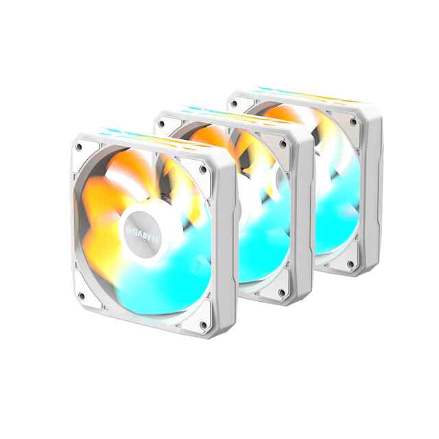 GIGABYTE EZ CHAIN FAN 120 ICE ARGB - вентилятор ланцюгове підключення для ПК - 2 фото товару