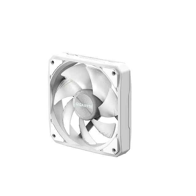 GIGABYTE EZ CHAIN FAN 120 ICE - ARGB вентилятор ланцюговим підключенням, білий - 3 фото товару