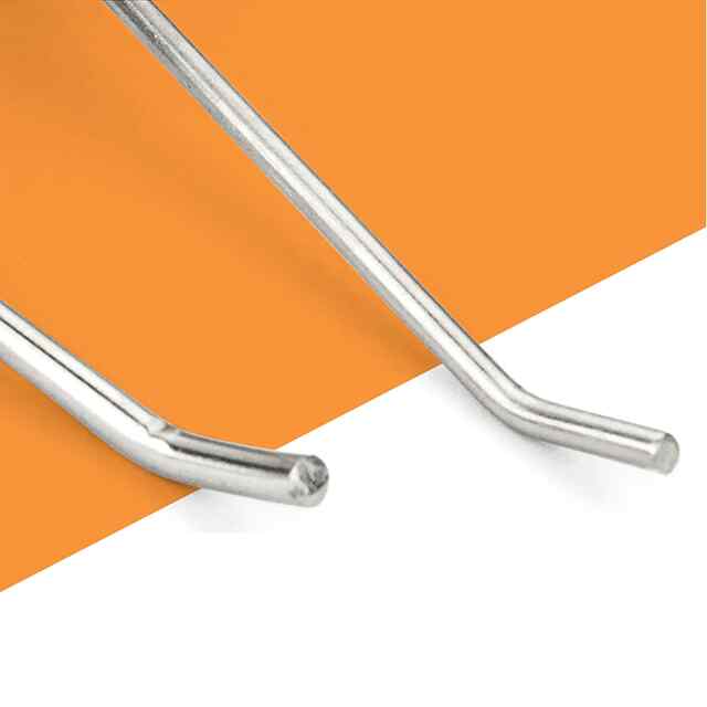 Гачки для вітрини Slatwall, 15 см (алюміній) - ціна за шт. - 2 фото товару