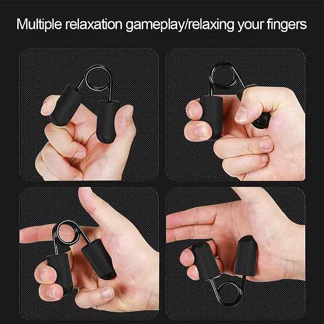 Hand Strengthener: Тренажер для сили хвата та передпліч???? Чорний метал. - 3 фото товару