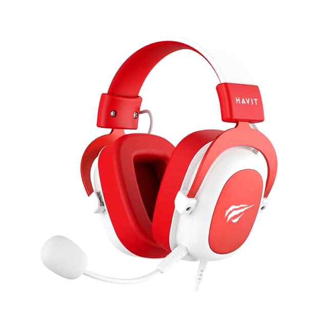 HAVIT Ігрова гарнітура з мікрофоном, 3D звук, USB/AUX, Чорний - 1 фото товару