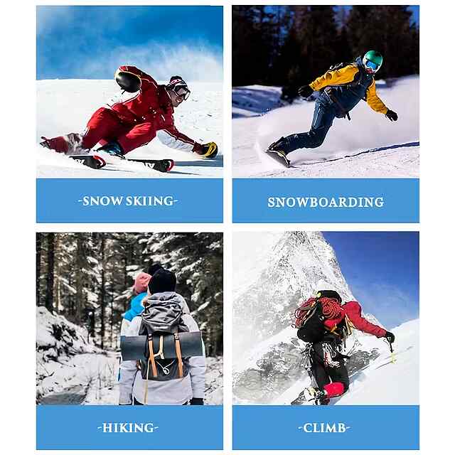 Гірськолижні окуляри TPU градієнтні лінзи регулюються унісекс Україна - 1 фото товару