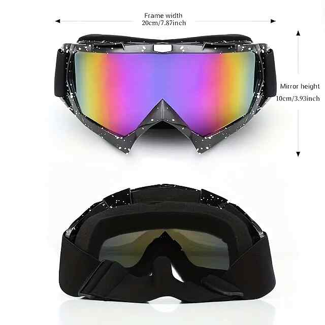 Гірськолижні окуляри TPU з лінзами градієнт - унісекс. Захист від УФ та бліків. ⛷️????????️????❄️ - 3 фото товару