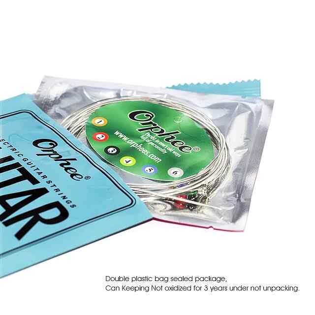Гітарні струни комплект 6 шт. класичні сталеві дроту для України - 3 фото товару