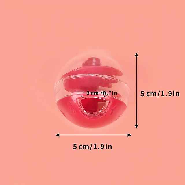 Годівниця-іграшка м'яч з кормом для котів собак, диспенсер автоматичний - 2 фото товару