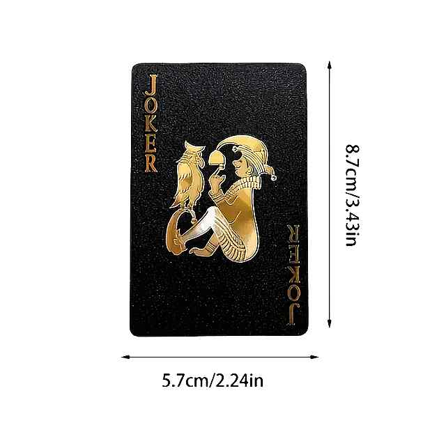 Гральні карти Black Gold Silver - преміум колода для покеру та ігор. - 3 фото товару