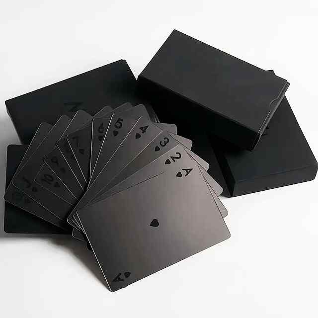 Гральні карти Magic Dmagic Black: розкішний дизайн та захист у подарунковій упаковці. - 0 фото товару