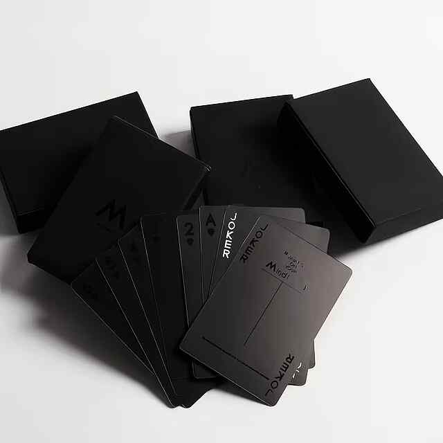 Гральні Карти Матові Black — Стиль та Якість для Покеру та Ігор - 0 фото товару