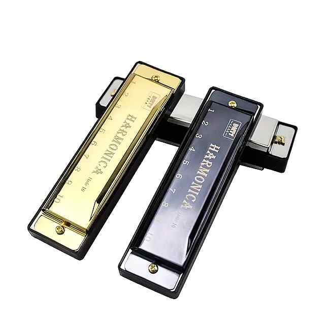 Губна гармошка Hohner C, 10 отв., нержавіюча сталь, для початківців - 2 фото товару