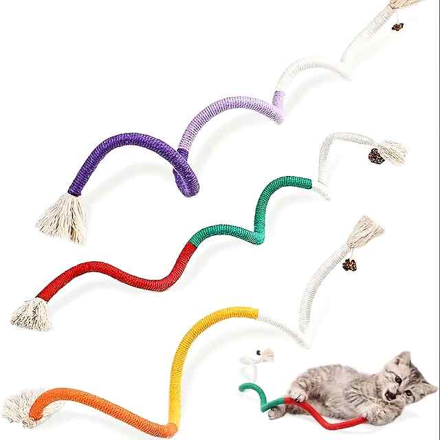 Іграшка для кота з сизалю: міцна мотузка   Gall Fruit рослина Silvervine. - 1 фото товару