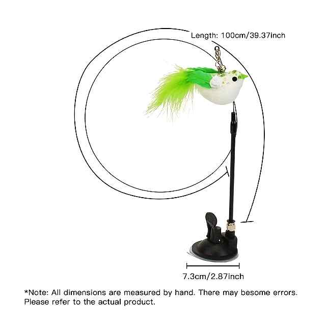 Іграшка для котів Мисливець: сталь пір'я, міцна присоска, ручна робота. Купити в Україні. - 3 фото товару