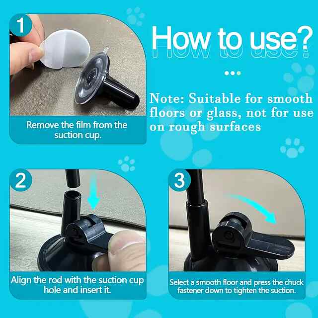 Іграшка для котів: палиця з пір'ям та потужною присоскою - мисливський інстинкт! - 1 фото товару