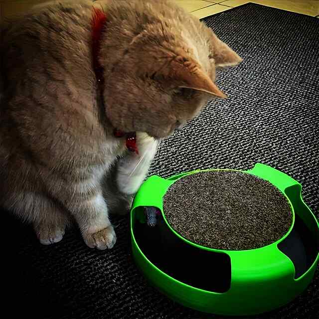 Іграшка-головоломка для котів з мишкою   когтеточка, 25 см - 1 фото товару