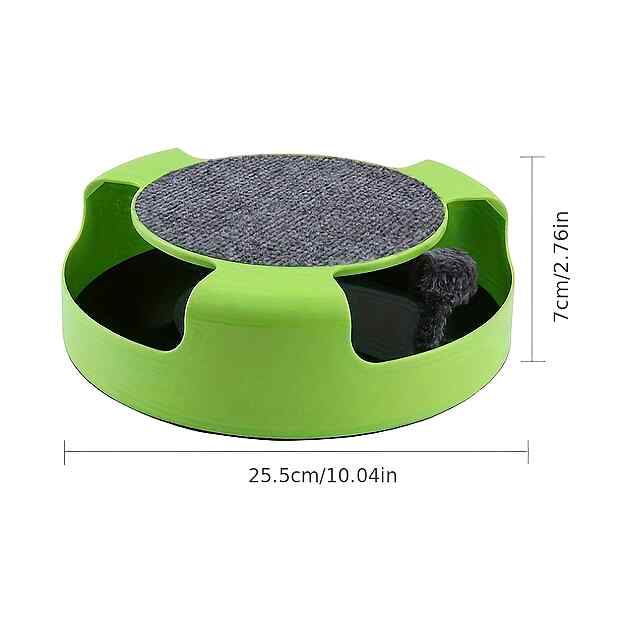 Іграшка-головоломка для котів з мишкою   когтеточка, 25 см - 2 фото товару