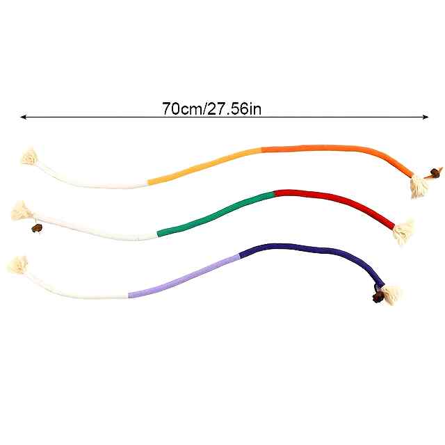 Іграшка-мотузка для кота, сизаль, шліфує зуби, Gall Fruit Silvervine. Купити Україна. - 3 фото товару