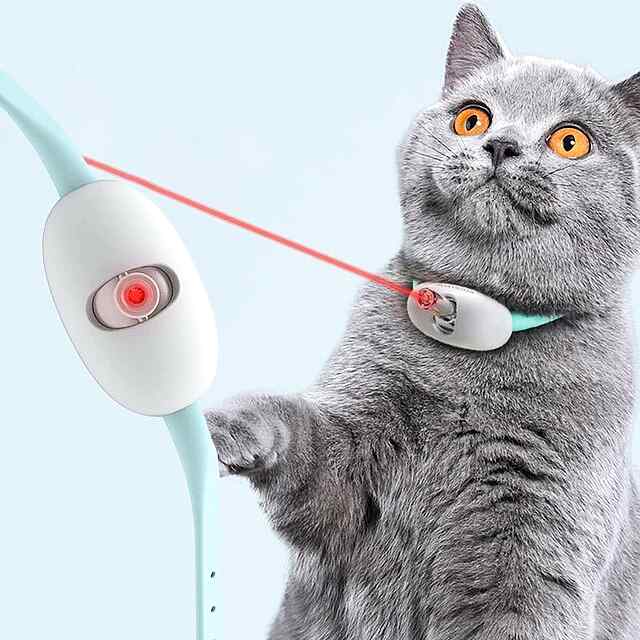 Нашийник із лазером для котів та собак Smart Laser Collar USB Зарядка Регулюється