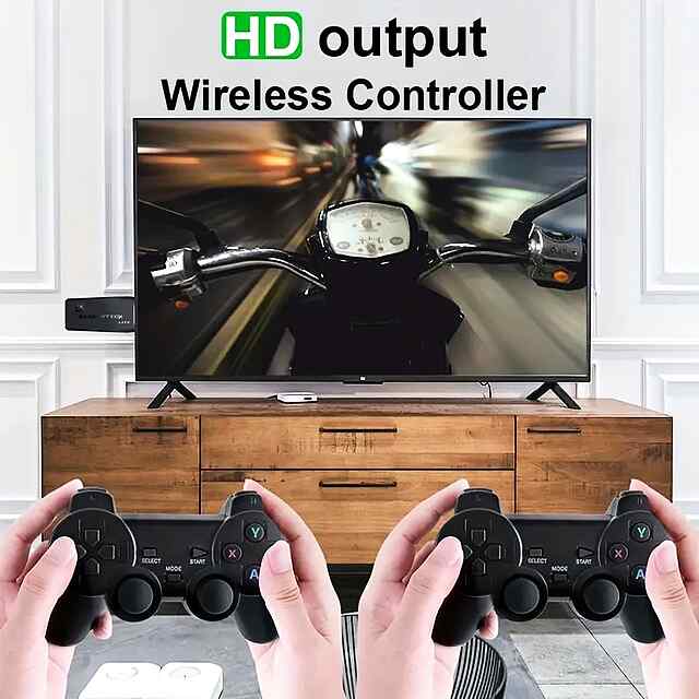 Ігрова приставка Stick M8 HD 20000 ігор Dendy Sega PS1 HDMI контролери - 3 фото товару