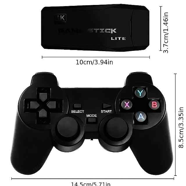 Ігрова приставка Stick M8 Retro - 20000  ігор Dendy, Sega, Playstation, HD HDMI 4K. Купити Україна. - 2 фото товару