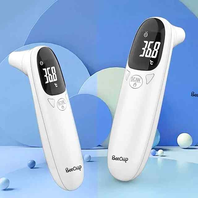 Інфрачервоний термометр для чола безконтактно швидкий вимір температури для всієї родини. - 0 фото товару