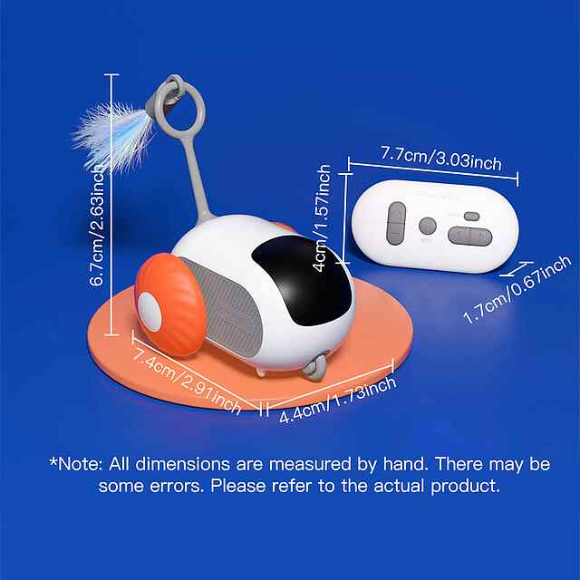 Інтелектуальний робот-утікач з ДК, автоматичним оминанням перешкод, USB зарядка. - 3 фото товару