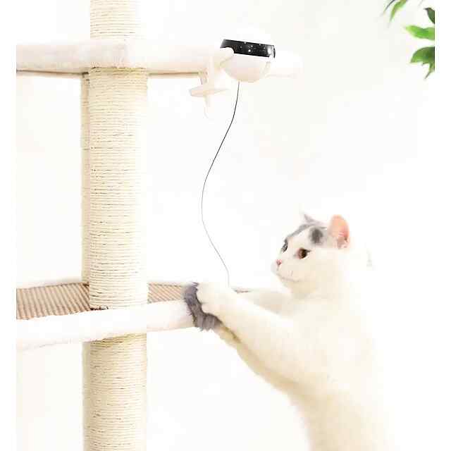 Інтерактивна іграшка для кішок YoYo Lifting Ball з підйомною кулькою та обертанням - 3 фото товару