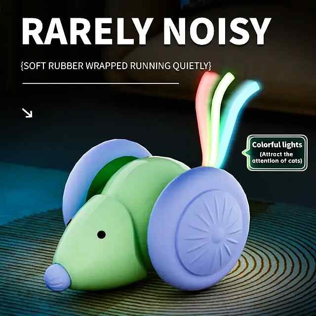 Інтерактивна мишка для котів, заряджається через USB. - 2 фото товару