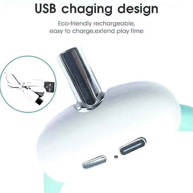 Інтерактивний лазерний нашийник для котів та собак Smart laser collar з USB-зарядкою - 3 фото товару