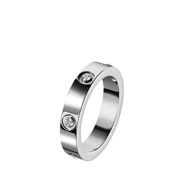 Каблучка Burgundy Bijouterie, золотий / срібло / рожеве золото, р.7-8, -20% по коду PROM20 - 3 фото товару