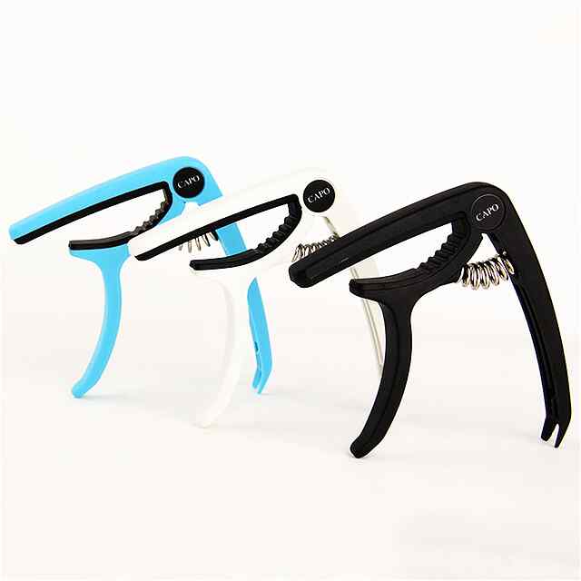 Каподастр для гітари - універсальний білий ABS пластик (9,5*18,5 см) - 3 фото товару