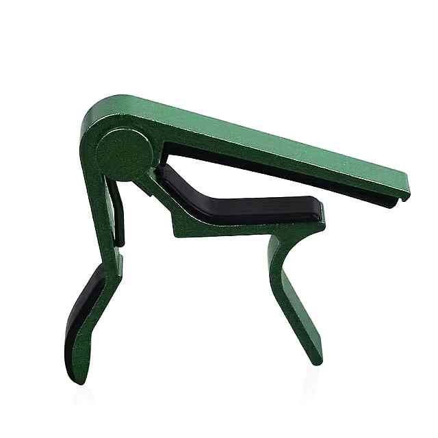 Каподастр для гітари, зелений, зручний, надійний, універсальний, подарунок музиканту - 0 фото товару