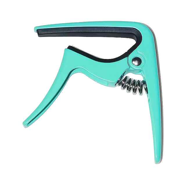 Каподастр гітари зелений для акустичної/електричної гітари, набір з мішечком - 2 фото товару