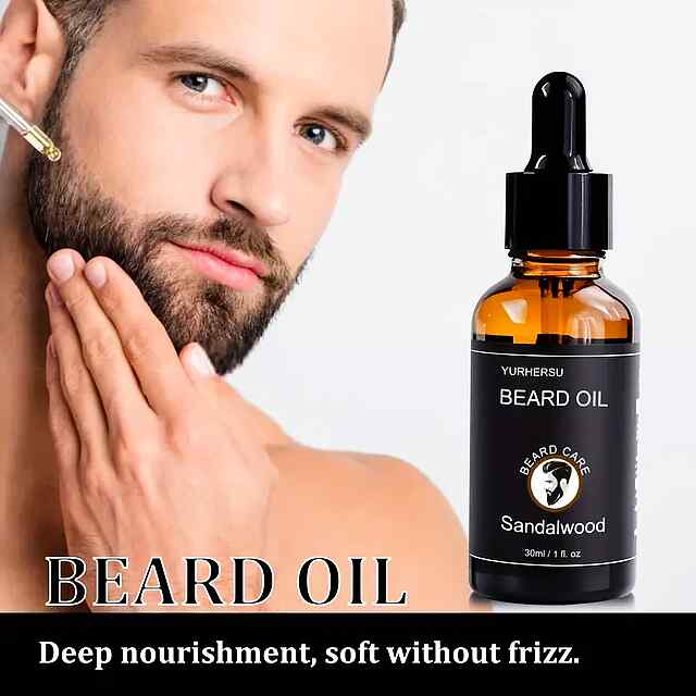 Касторова олія 30 мл   мезоролер 0,25 мм для бороди — комплексний догляд - 3 фото товару