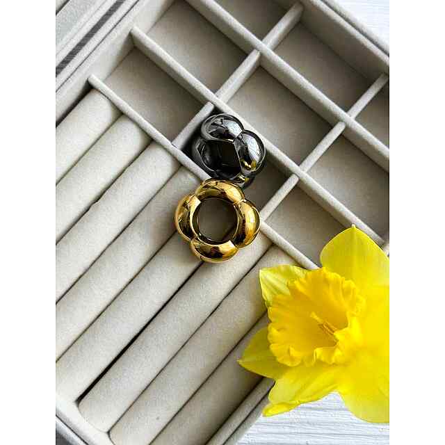 Кільце масивне Burgundy Bijouterie, акція INSTAGRAM знижка! - 1 фото товару