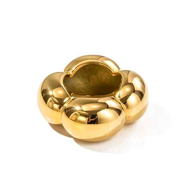 Кільце модне масивне Burgundy Bijouterie, розміри 7-8. Знижка 20% з кодом PROM20