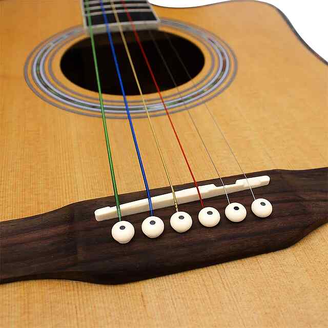 Класичні сталеві струни для гітари (комплект 6шт.) з доставкою в Україну - 2 фото товару