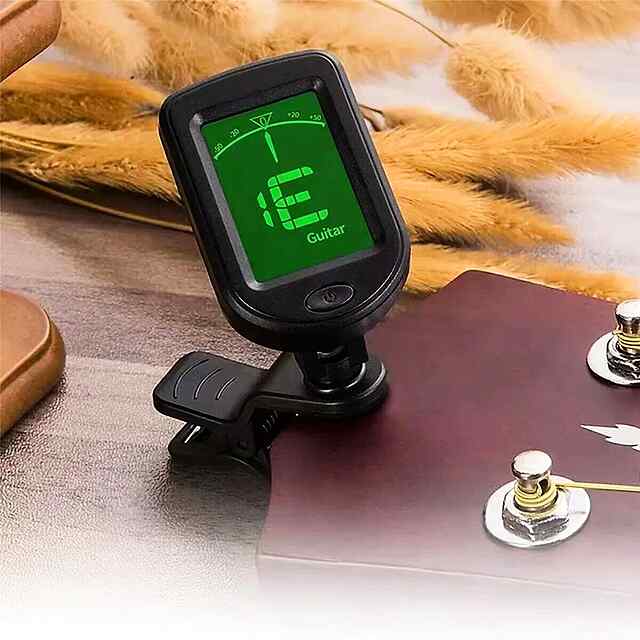 Кліпсовий гітарний тюнер: універсальне налаштування для всіх струнних інструментів! - 2 фото товару