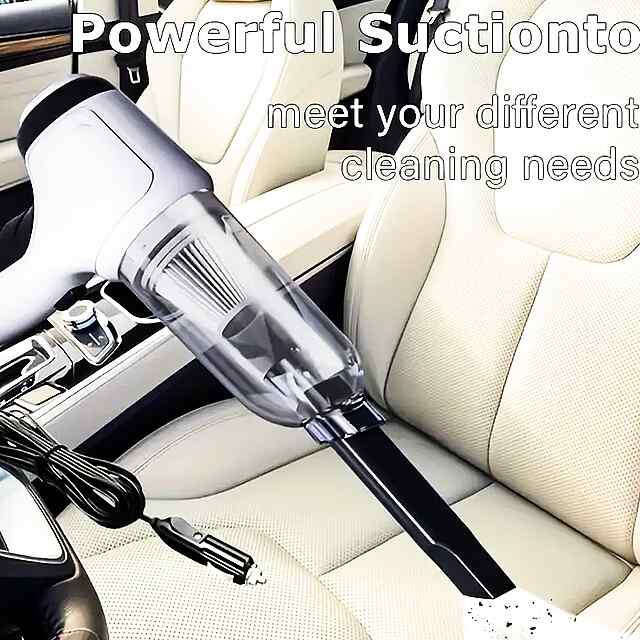 Компресор 2-в-1: Пилосмок   Повітродувка для чищення авто та електроніки - 3 фото товару