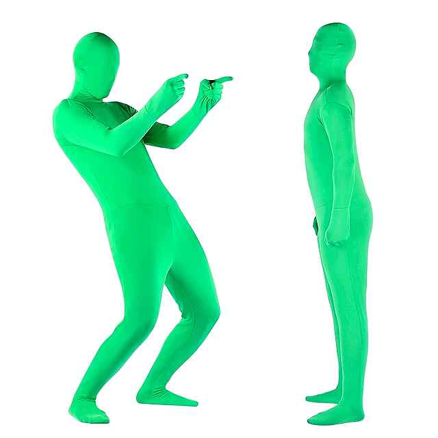 Костюм Грін Скрін для відеозйомки L (до 175 см, до 75 кг) - Chromakey боді - 1 фото товару