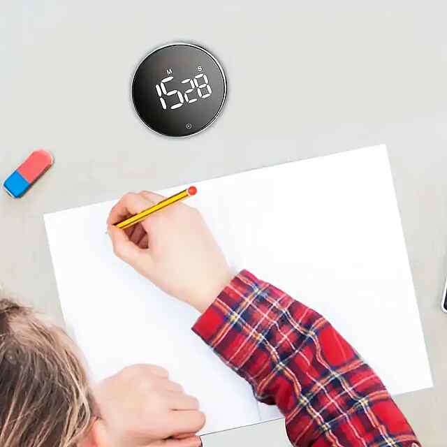 Кухонний Таймер Круглий LED Підсвітка - Стильний Помічник ⏰ - 1 фото товару