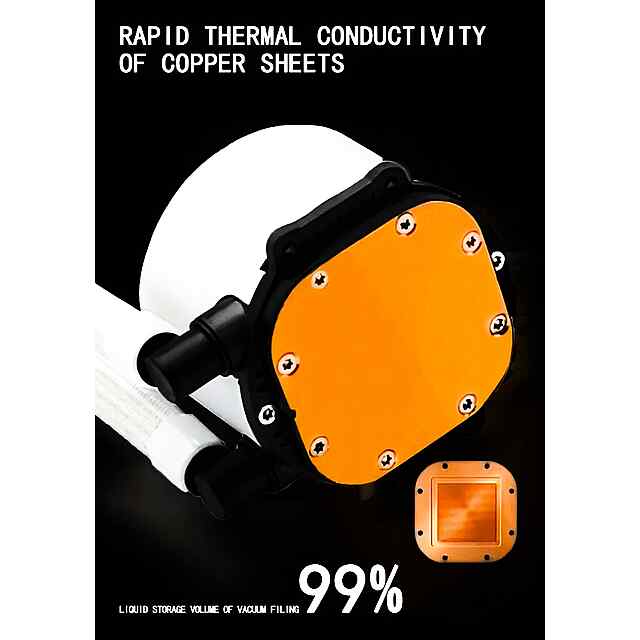 Кулер рідинний MANMU 240ARGB/RGB AIO - преміум охолодження для процесора ???? - 1 фото товару