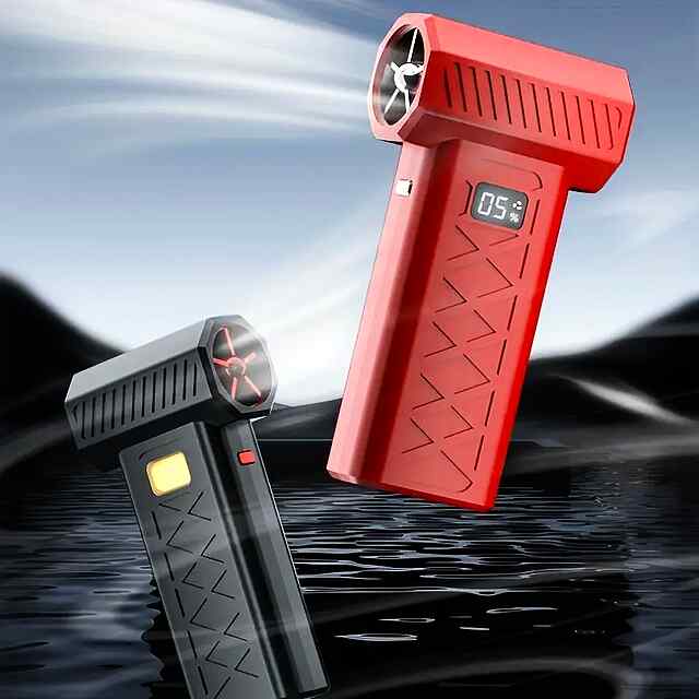 LED Компресор-Вентилятор для Кемпінгу та Прибирання ????️ Портативний, Потужний, Багатофункційний - 3 фото товару