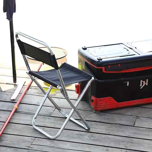Легкий та компактний складаний стілець, вантажопідйомність до 80 кг - 3 фото товару
