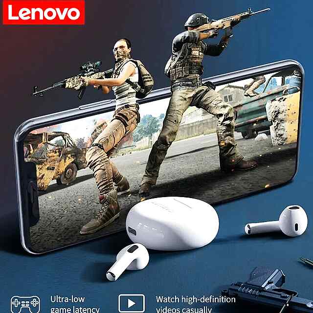 Lenovo Bluetooth навушники ANC, водонепроникні, до 5 годин роботи - 2 фото товару