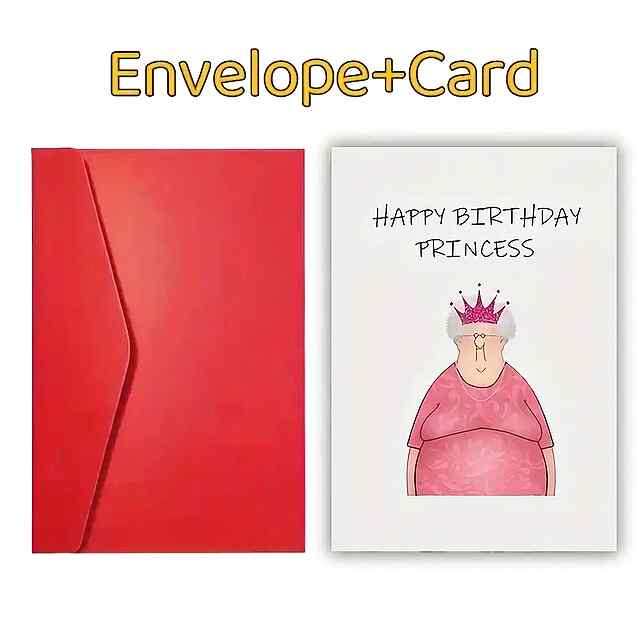 Листівка ДН/ДМ   конверт у подарунок. Яскравий дизайн. Оригінальний подарунок. - 1 фото товару